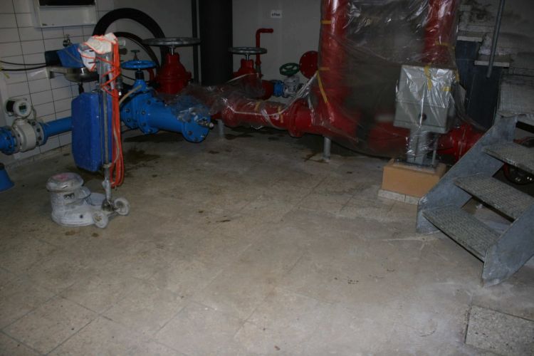 Natursteinveredelung Steinboden - Vorher