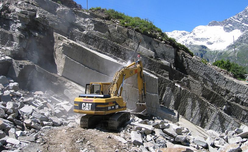 Natursteine in der Schweiz und in Italien