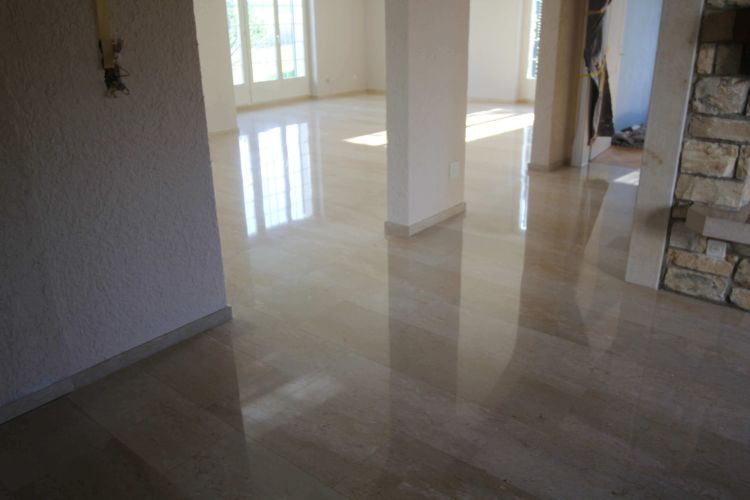 Natursteinveredelung Marmor Deluxe - Nachher