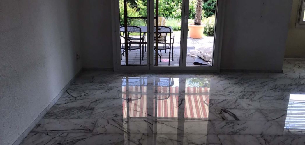 Natursteinveredelung Marmor Deluxe - Nachher
